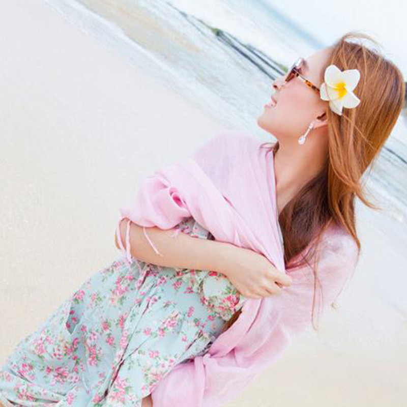 กิ๊บติดผม ลายดอกไม้ ไข่ ติดด้านข้าง ริมทะเล ชายหาด รูปภาพ กิ๊บติดผม เครื่องประดับผม - รูปที่ 4