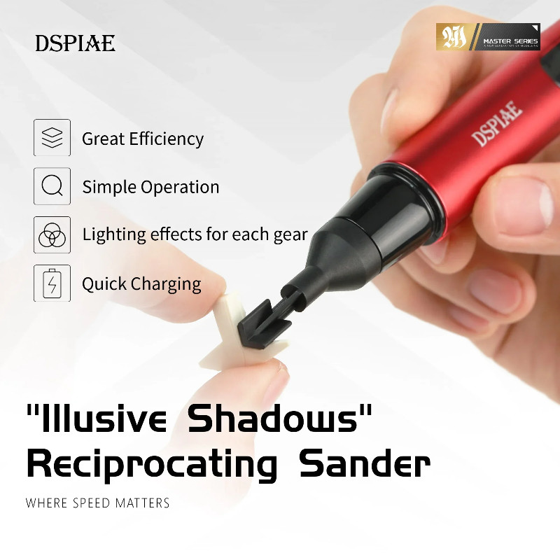 Dspiae ES-A "Illusive Shadows" Reciprocating Sander