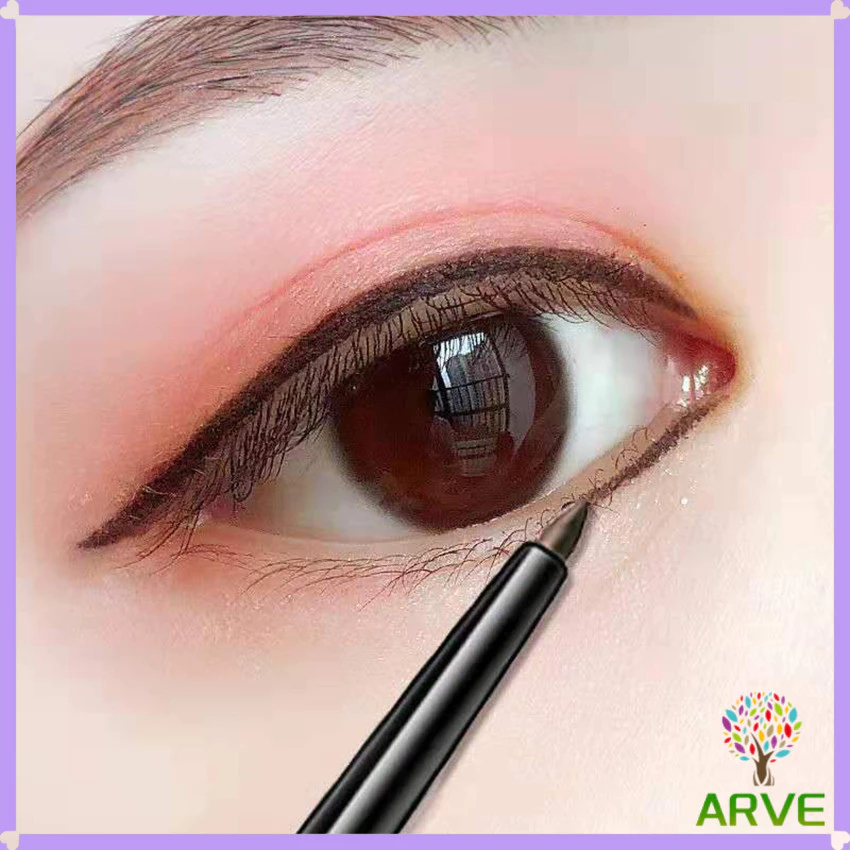 ARVE อายไลน์เนอร์แบบดินสอ กันน้ำ ติดทนนาน Slim eyeliner