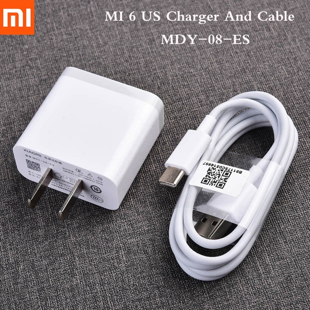 ของแท้ Xiaomi 18W MDY-08-ES อะแดปเตอร์ชาร์จเร็ว USB 9V 2A สําหรับ Mi 5 6 8 9 Redmi Note 7 8 9 8t 1M 