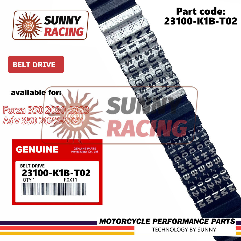 23100-K1B-T02 สายพาน FORZA 350 ปี 2020-2023,ADV350 ปี 2022-2023