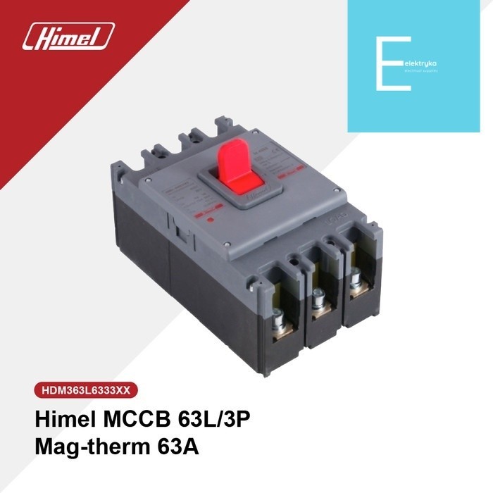 Himel MCCB 63L/3P Mag-therm 63A - HDM363L6333XX