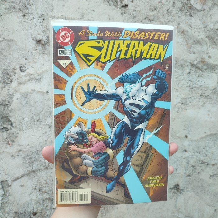 หนังสือการ์ตูน Superman V2 129 เวอร์ชันภาษาอังกฤษ DC Comics ภาษาอังกฤษ