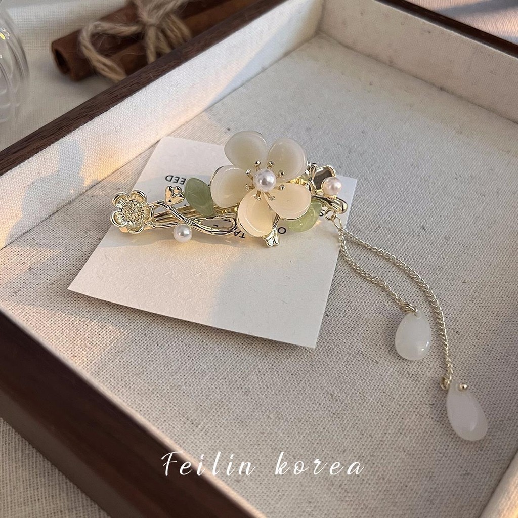 การ์ดแมกโนเลีย Liu Sufa Fucks แบบครึ่งตัว สีขาว สไตล์โบราณ สําหรับผู้หญิง - รูปที่ 6