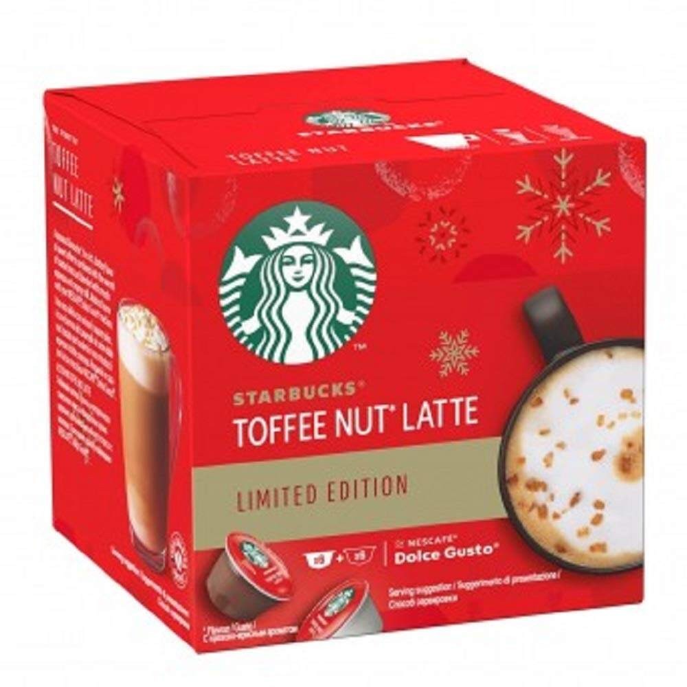 Starbucks Limited Toffee Nut Latte Limited Edition 12 Capsules, 6 Drinks Expiry date 2026