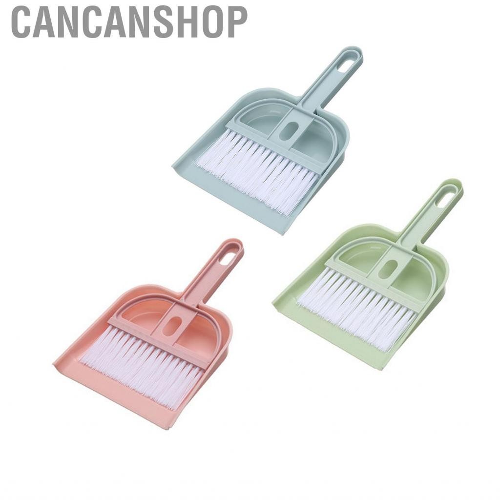 Cancanshop Desktop Broom and Dustpan Set  Efficient Mini for Car