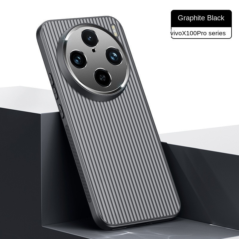 เคสโทรศัพท์มือถือ PC แข็ง ผิวด้าน กันกระแทก ป้องกันเลนส์กล้อง หรูหรา สําหรับ Vivo X100 X90 Pro S18 P