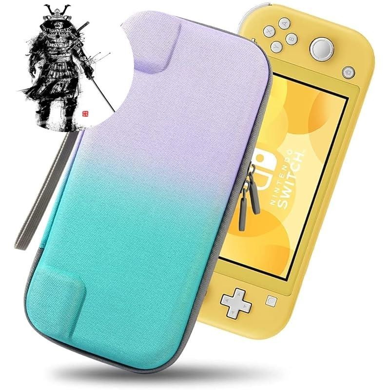 Switch lite case Nintendoswitch lite case Emekon gradient color carrying case Convenient to carry/lightweight/shock resistant/cute Holds 10 game cards Joy-Con All sides protected With strap