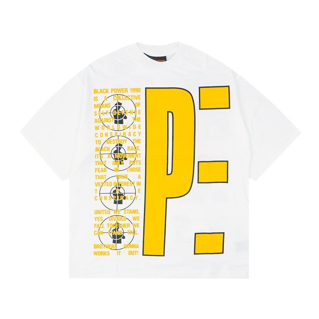 [HOT] PUBLIC ENEMY PB90 RELAXED FIT TSHIRT สีขาว