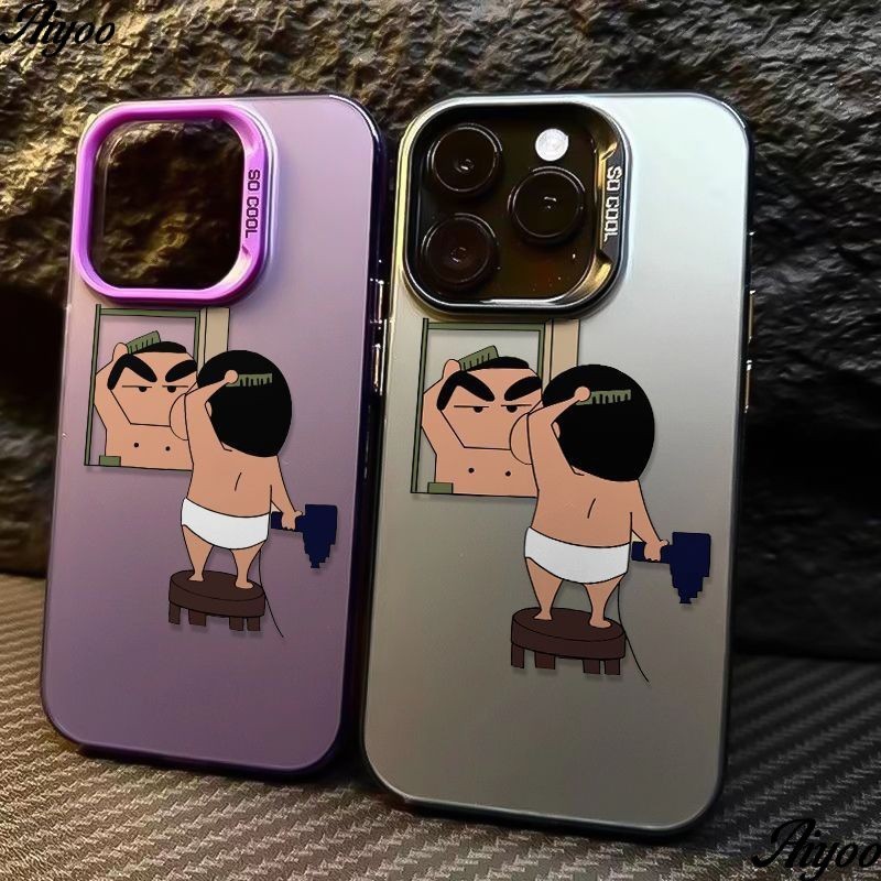 เคสโทรศัพท์ลายเด็กดินสอสําหรับ ไอโฟน 15/16/17โปรแม็กซ์ 14มือโปร 13 12 11 รวมทุกอย่างเคสโทรศัพท์มีสไตล์
