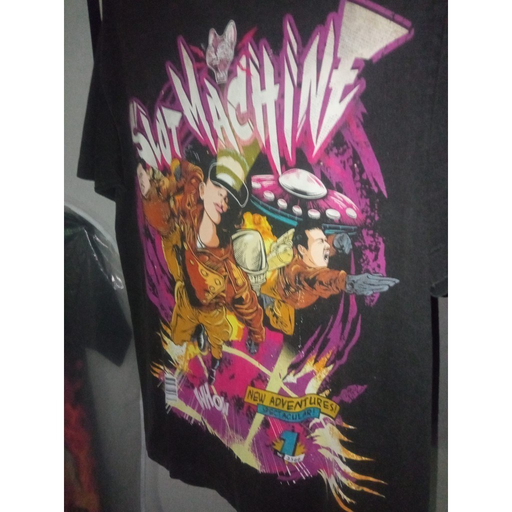 วงแขนสั้น👳‍♂️ 【HOT】 Slot Machine สล็อตแมชชีนเสื้อยืด