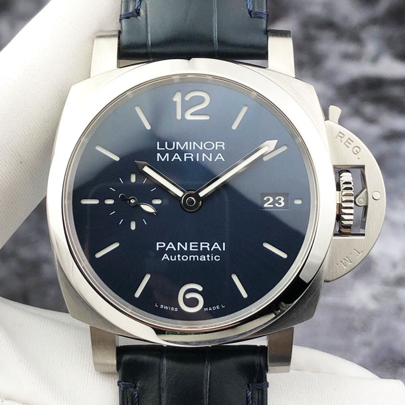 Panerai Panerai Panerai LUMINOR นาฬิกาข้อมืออัตโนมัติ สายสแตนเลส สําหรับผู้ชาย PAM01393