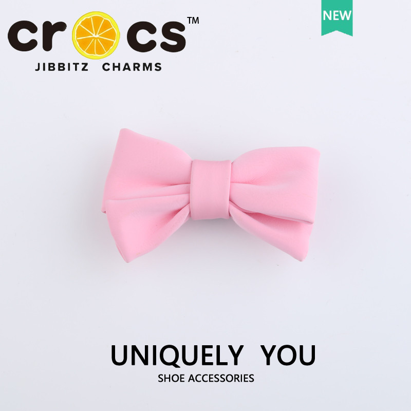 JIBBITZ cross charms ตัวติดรองเท้า โบว์น่ารัก ตัวติดรองเท้า cross