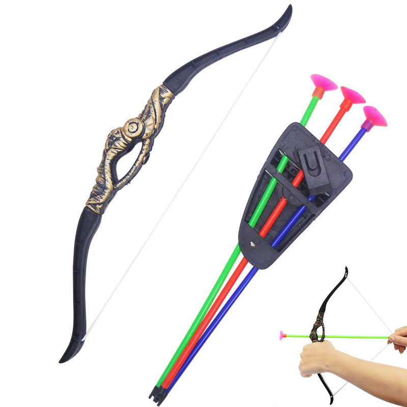 ของเล่นยิงธนู ลูกศรจําลอง พลาสติก สําหรับเด็ก ☆Litastefulvedo