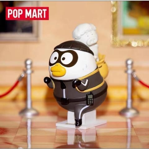 P POPMART Little Liu Duck พิพิธภัณฑ์ผิดปกติ Series Mystery Box เล่นอินเทรนด์ทํามือของคนงานรุ่นที่สาม