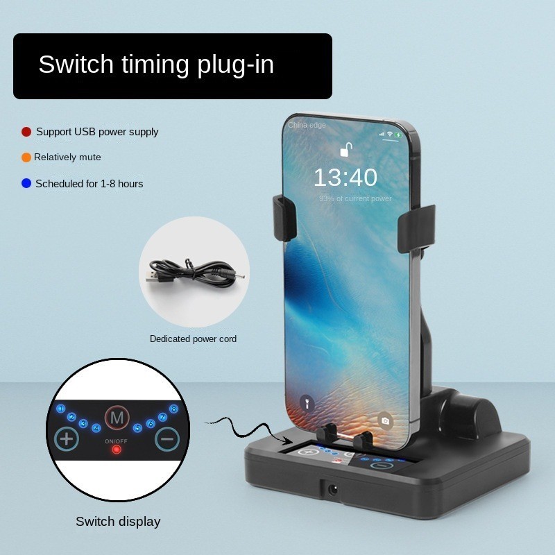 เครื่องเขย่าโทรศัพท์ แบบชาร์จ USB สําหรับ Pokemon Go Walker