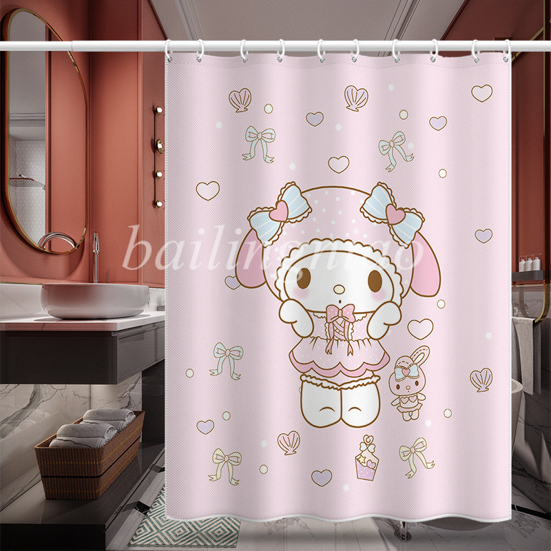 แนะนำ ผ้าม่าน ผ้าม่านอาบน้ํา ผ้าโพลีเอสเตอร์ กันน้ํา พิมพ์ลายการ์ตูนดิจิทัล ราคาพิเศษ มีเก็บเงินปลายทาง