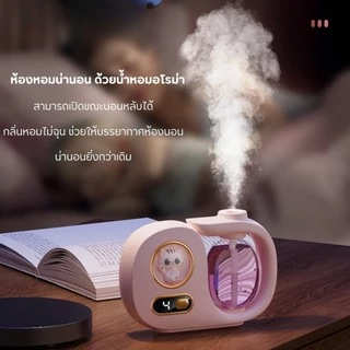 (น้ำหอมอย่างเดียว)เครื่องพ่นน้ําหอมรูปแมว สเปรย์ปรับอากาศอัตโนมัติ แถมสายชาร์จ USB มีเลือกให้เลือก 5 กลิ่น