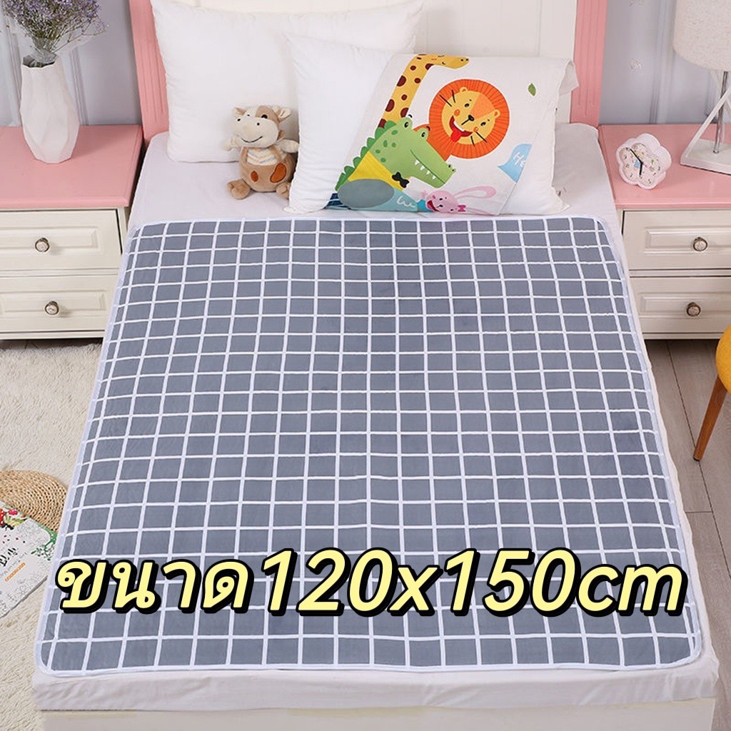 แผ่นปัสสาวะสำหรับผู้ใหญ่ผู้สูงอายุผู้ป่วยติดเตียงหญิงมีประจำเดือน 120cmx150cm