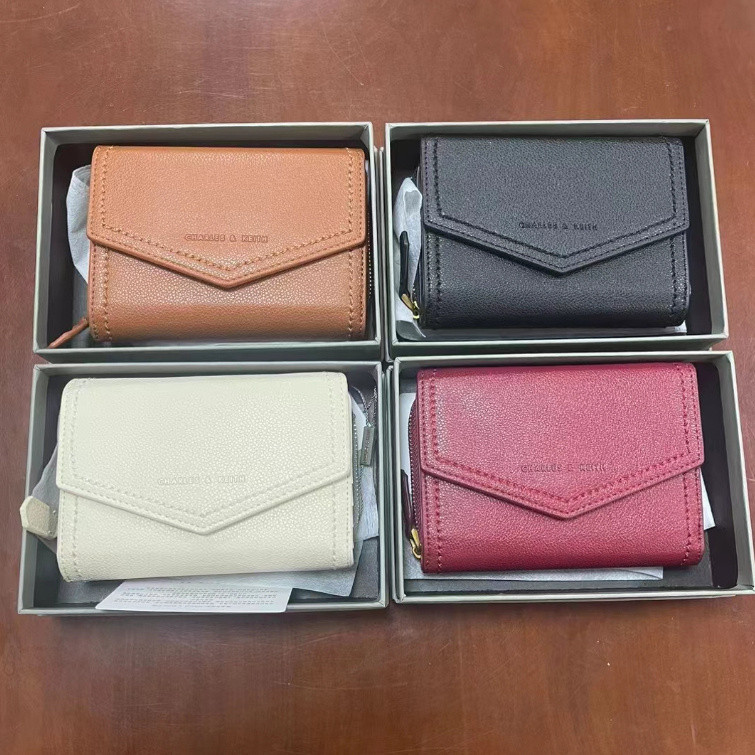 Cnk กระเป๋าสตางค์ กระเป๋าใส่เหรียญ ใส่บัตรได้หลายช่อง สไตล์ใหม่ ลด 70% พร้อมกล่อง สําหรับผู้หญิง 10770427