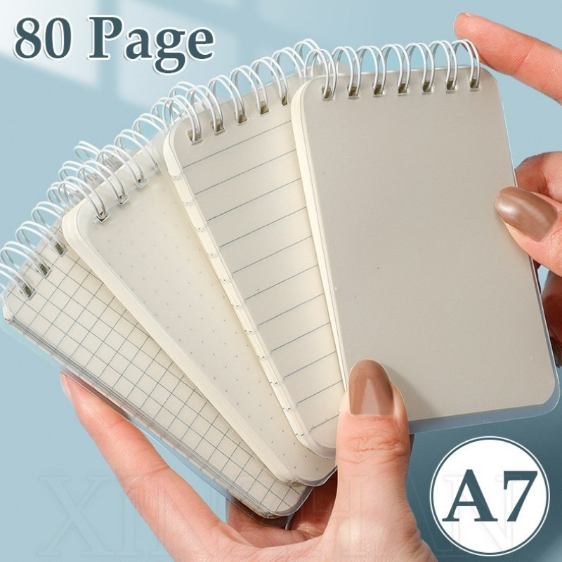 สมุดโน้ตเปล่า ลายจุด 80 หน้า ขนาด A7 สําหรับโรงเรียน สํานักงาน เครื่องเขียน