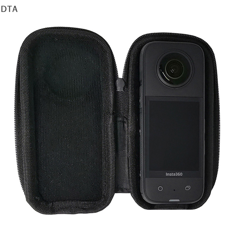 Dta กระเป๋าเคส แบบพกพา ขนาดเล็ก สําหรับกล้องพาโนรามา Insta360 ONE X3 Insta 360