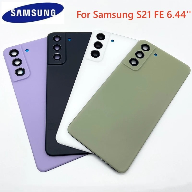 เคสแบตเตอรี่ด้านหลัง พร้อมเลนส์กล้อง สําหรับ Samsung Galaxy S21fe S21 FE 5G