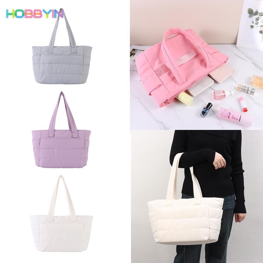 HOBBYIN Tote Bag, Casual ความจุขนาดใหญ่กระเป๋าถือผู้หญิง,อเนกประสงค์หลายกระเป๋ากระเป๋าสะพาย Messenger สําหรับการเดินทางทํางาน Beach Gym Store