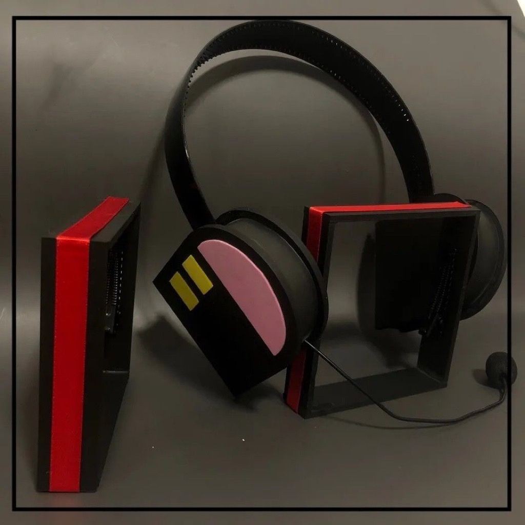 Hatsune cos Props Hatsune ครอบครัว Hatsune miku miku หูฟัง Plus ชุด Headwear