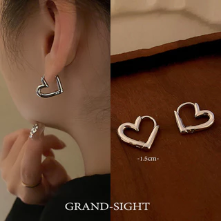 🔥พร้อมส่ง🔥 ต่างหูห่วงเงิน sterling 92.5% ทั้งตัวเรือน ชุบทองเหลือง ต่างหูเพชร ของขวัญ