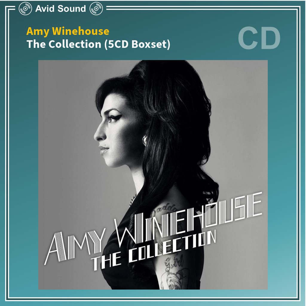 [ ออก E-Tax ได้ ] CD แผ่นซีดี Amy Winehouse The Collection 5CD Boxset ใหม่ ซีล Amy Winehouse CD