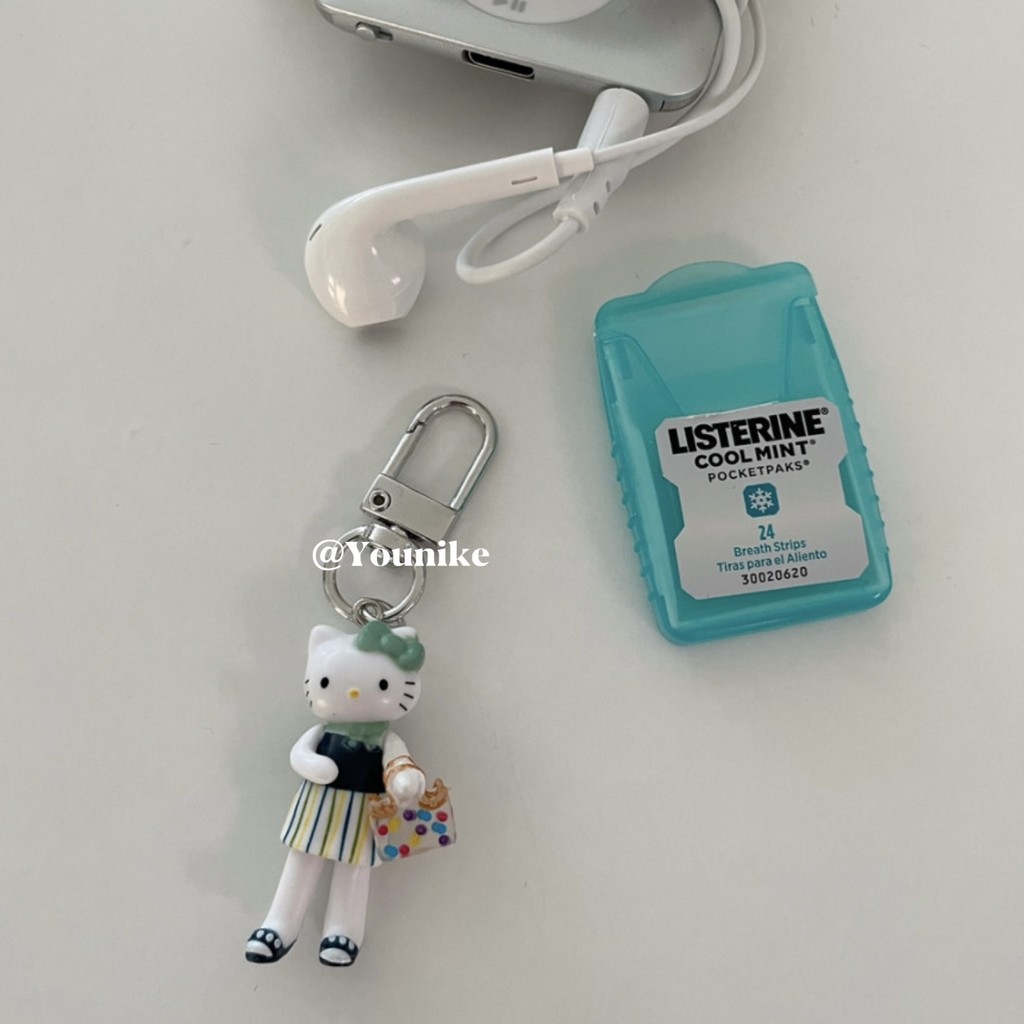 สาวหัวใจมินิยาว-legged hello kitty เคสโทรศัพท์กระเป๋ากล้องจี้โทรศัพท์โซ่ตกแต่ง AirPods Charm น่ารักหวานนุ่มน่ารักที่ไม่ซ้ํากันจี้โทรศัพท์มือถือ ราคา ถูกที่สุด ดีลบีเคเค รูปภาพหลัก