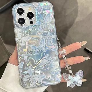 อินเทรนด์ผีเสื้อ Hello Kitty Sakura สําหรับ Honor 400 สมาร์ท X9D X7D X9C X8C X5C X7C X6C 200 90 สมาร์ท X8B X7 X8 X8B X7B X6B X6B X6B X6B Lite X5B Plus 4G ฝาครอบโทรศัพท์