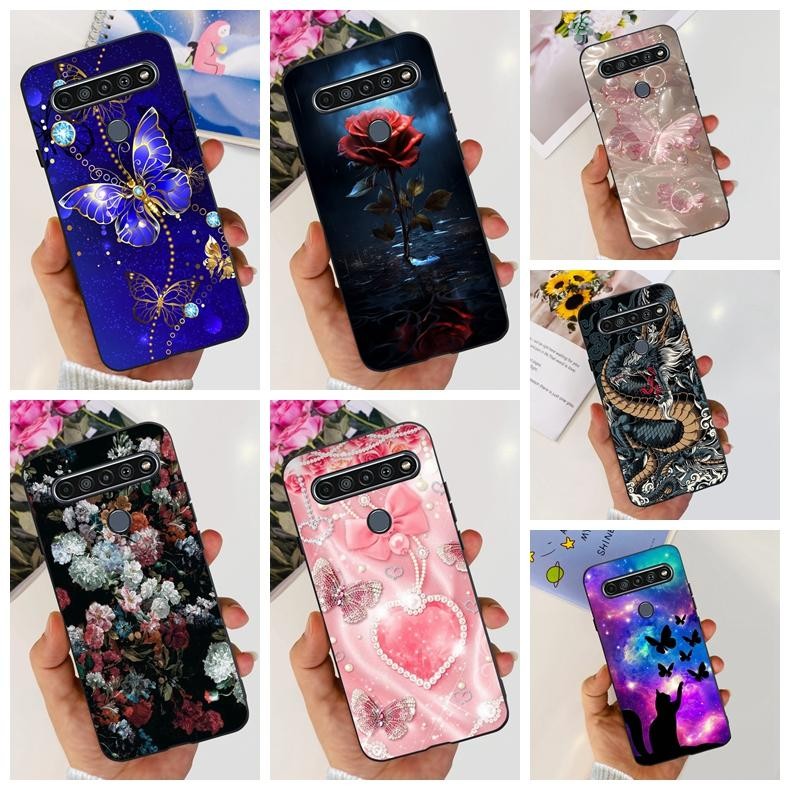 สําหรับ LG K41S กรณีที่ไม่ซ้ํากันทาสีสําหรับ LG K 41S K41S ซิลิโคนนุ่มสําหรับ LGK41S M-K410 ฝาครอบกั