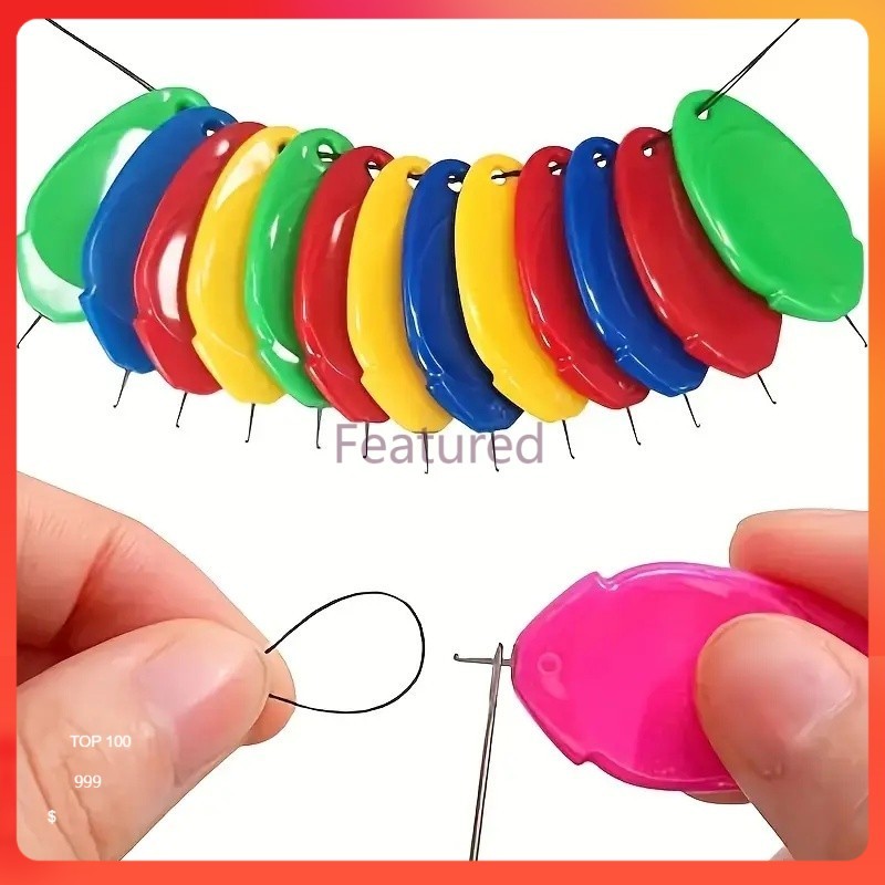 Featured ที่สนเข็ม ตัวช่วยในการร้อยด้าย ที่ร้อยด้ายเข็มเย็บผ้า ที่ร้อยเข็มสำหรับงานเย็บปักถักร้อย