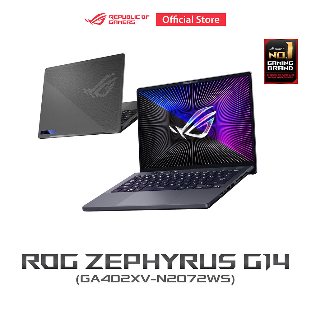 ASUS ROG Zephyrus G14 (GA402XV-N2072WS) Gaming Laptop, 14” 165Hz QHD+, GeForce RTX 4060, AMD Ryzen™ 