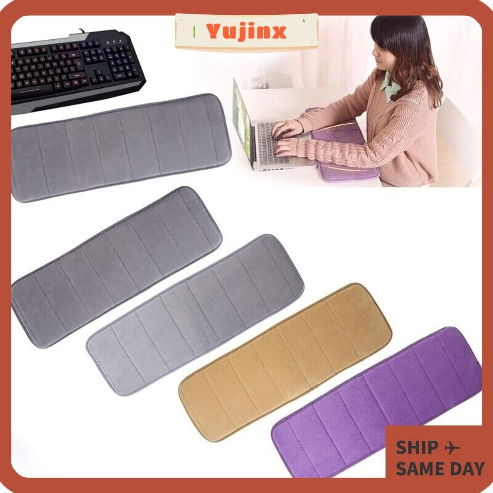 Yujinx แผ่นรองข้อศอกคีย์บอร์ด ผ้าฝ้าย แบบนิ่ม ซับเหงื่อ ขนาด 60*20 ซม. สําหรับคอมพิวเตอร์ตั้งโต๊ะ