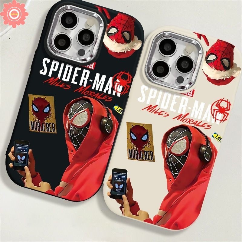 เคสโทรศัพท์มือถือแบบนิ่ม ลายการ์ตูนสไปเดอร์แมน สําหรับ Oppo A98 A18 A57 A52 A58 A15 A77 A35 A38 A74 A76 A3s A17 A9 A78 A12 A11 A53 A16 A17K A55 A54 A15s A5 A5s A7 Reno 5 4F 5F