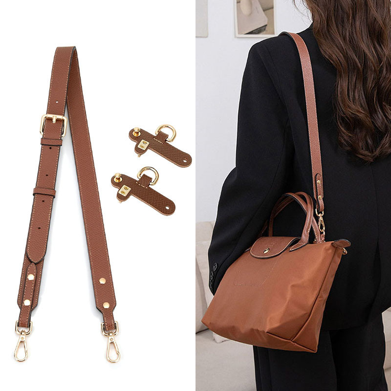 สายกระเป๋า หูหิ้วสั้น ขนาดเล็ก ไม่ต้องเจาะ สําหรับ Longchamp