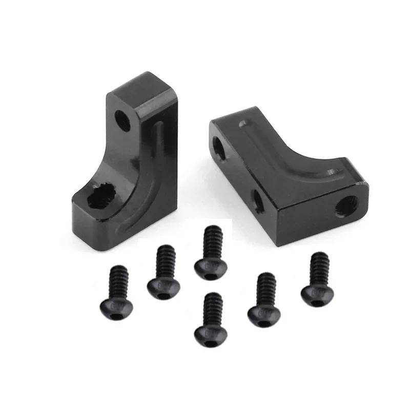 1ชุดโลหะ12x6x18mm Servo Mount สำหรับ SCX10 1/10 90021 90022 90028 RC รถอุปกรณ์เสริมทนทานและทนต่อการสึกหรอ & ***