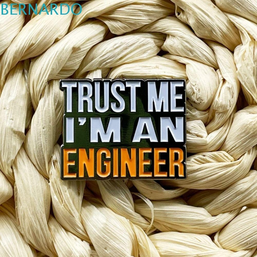 Bernardo Trust Me I'm A Engineer เข็มกลัด ป้าย เข็มกลัด วิศวกรรม วิศวกรรม วิศวกรรม การควบคุมต้นทุน เข็มกลัด โลหะ Trust Me ตัวอักษรภาษาอังกฤษ วิศวกร