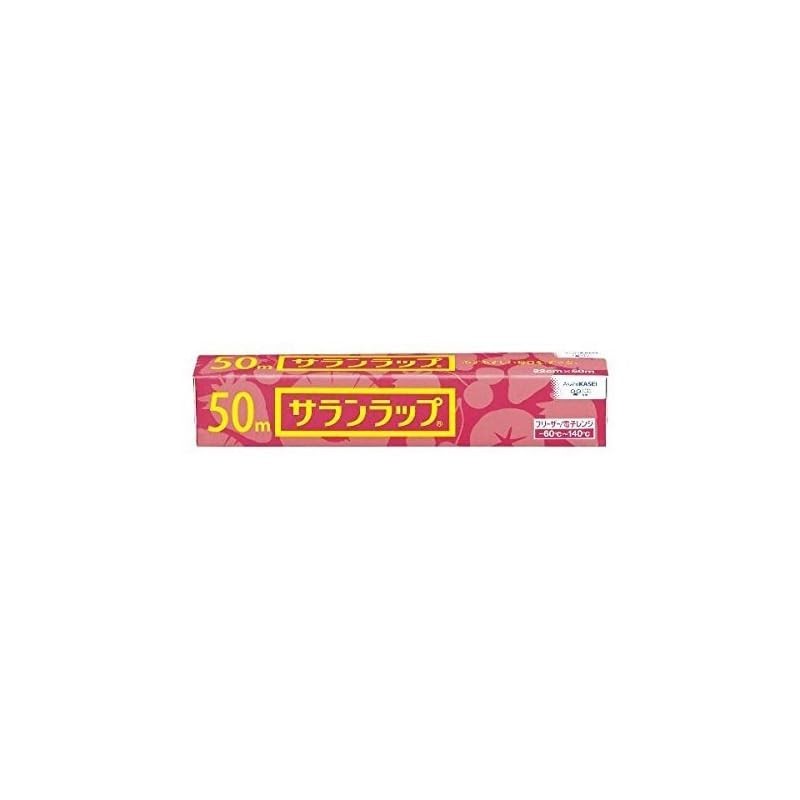 【ส่งตรงจากญี่ปุ่น】Asahi Kasei] ผ้าห่อ Saran ขนาด 22 ซม. x 50 ม. x 12 ชิ้น
