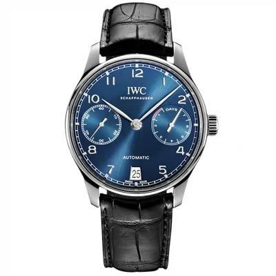 Iwc IWC IWC Portugal Series Blue Disc Seven Days Link Automatic Mechanical Men 's Watch IW500710