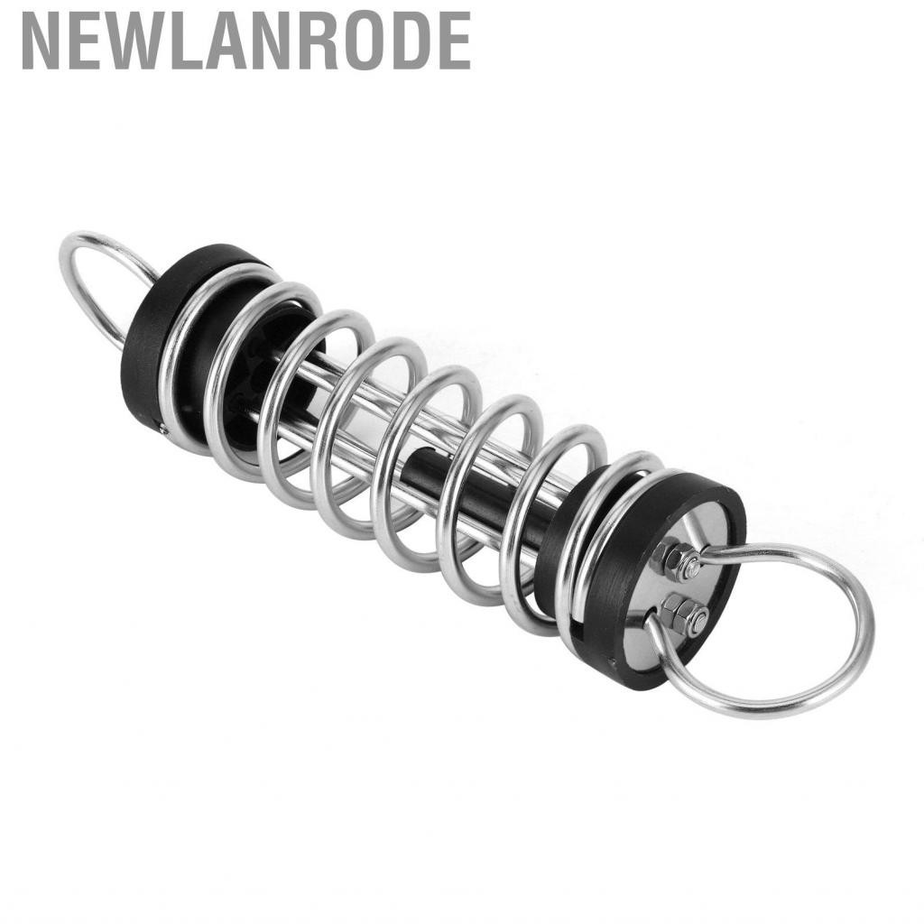 Newlanrode Dock Line Snubber Spring  Durable Practical Heavy Duty Stainless Steel Mooring Safe for Inflatable Kayak Yacht