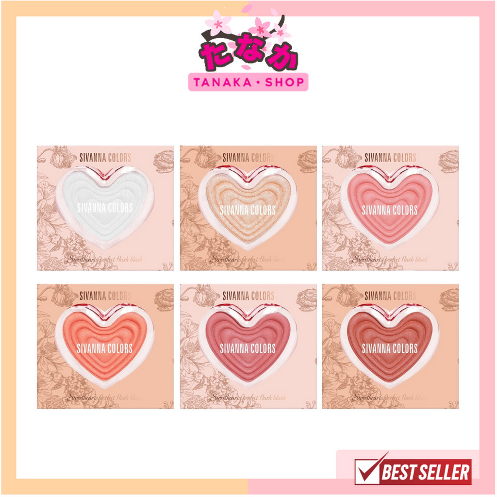 HF638 Sivanna Colors Sweethearts Perfect Flush Blush ซีเวนน่า คัลเลอร์ส สวีทฮาร์ทส์ เพอร์เฟค บลัช