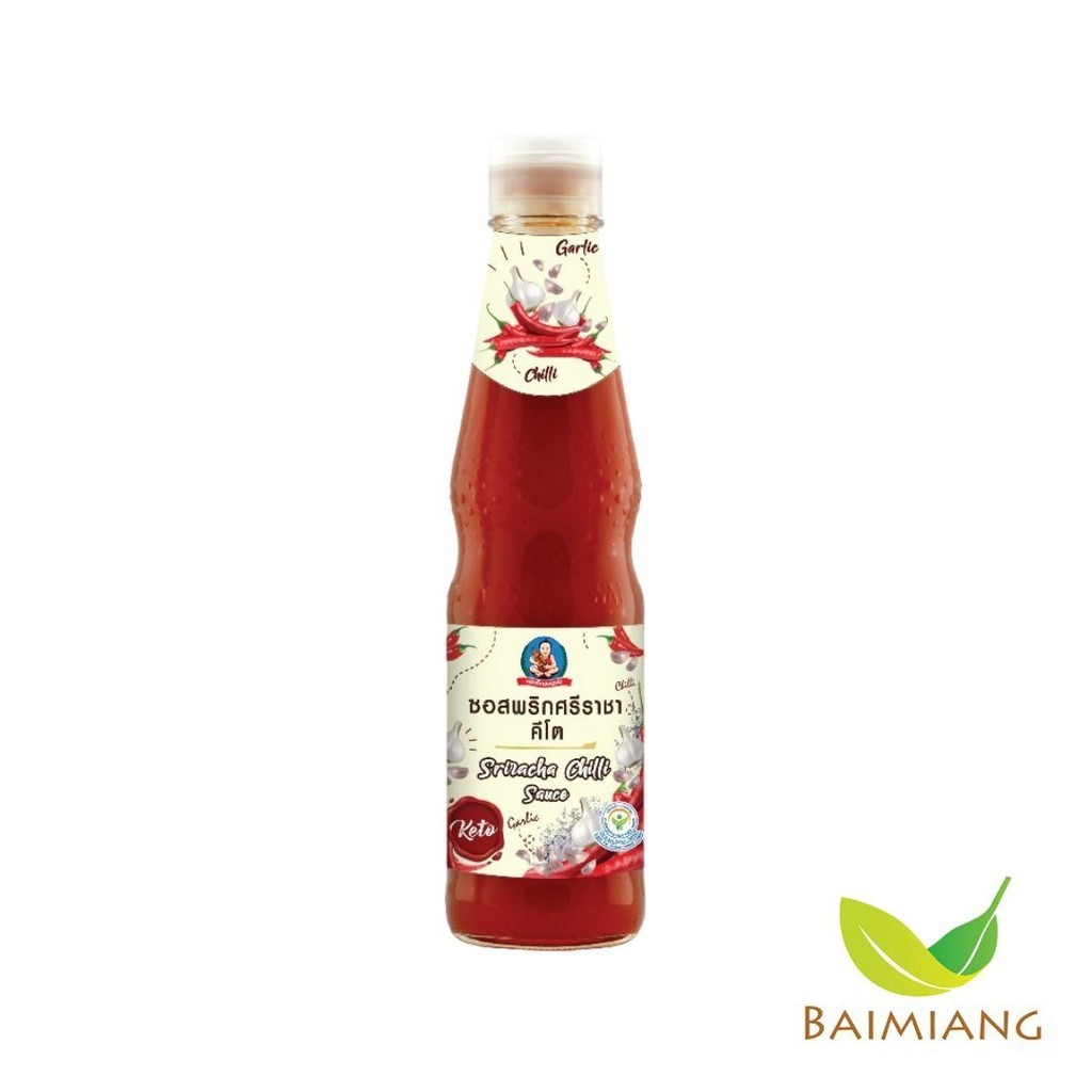 Healthy Boy ซอสพริกศรีราชาคีโต 320 g. (00112)