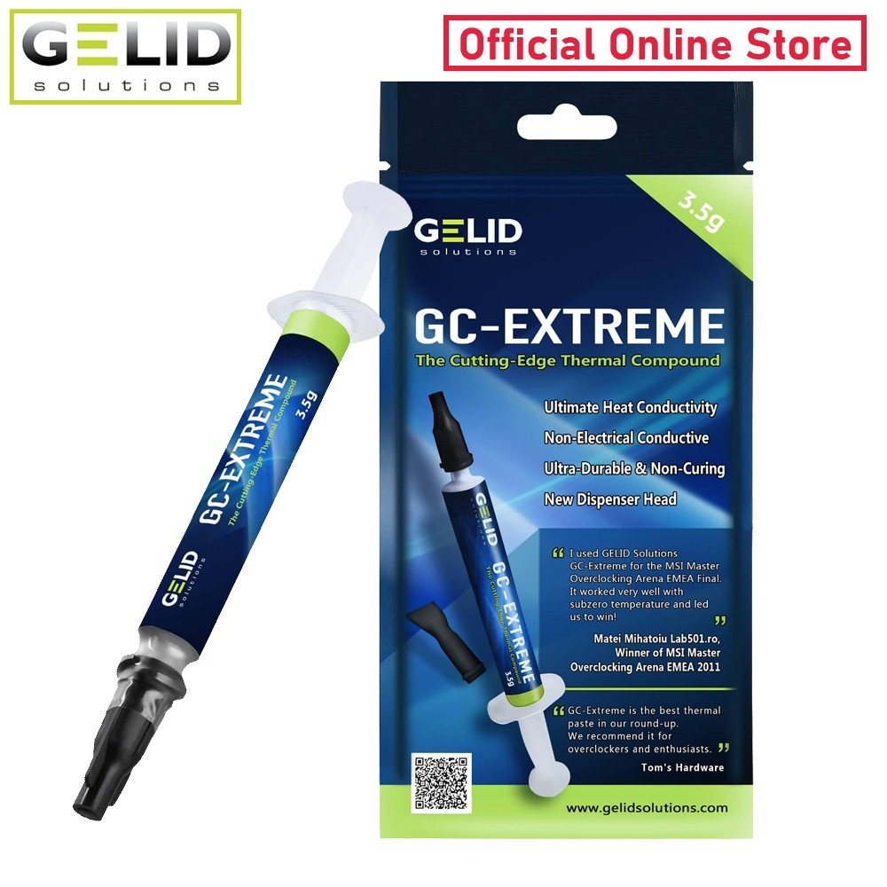 [Gelid Solutions Store] GC-Extreme Thermal Compound 3.5g /8.5 W/(mK)(Compounding in USA)