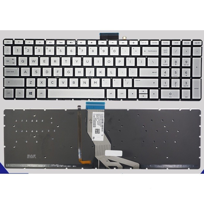 สําหรับ TPN-Q222 tpn-Q230 15s-eq0068AU 15-bw0xx 15s-eq 15-DY แป้นพิมพ์แล็ปท็อป