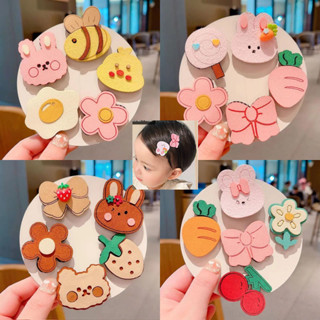 5 ชิ้น สติ๊กเกอร์ติดผมเด็ก เด็กน่ารัก การ์ตูนหัก สติกเกอร์ผม…