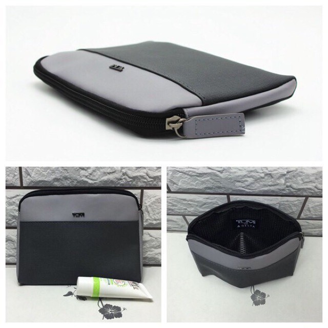 Delta Airlines Travel Pouch Organizer เครื่องสําอาง Make Up Wash Bag TOILETRY Hadiah Beg